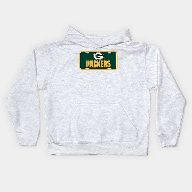 The Packers States Kids Hoodie by Melly Sim